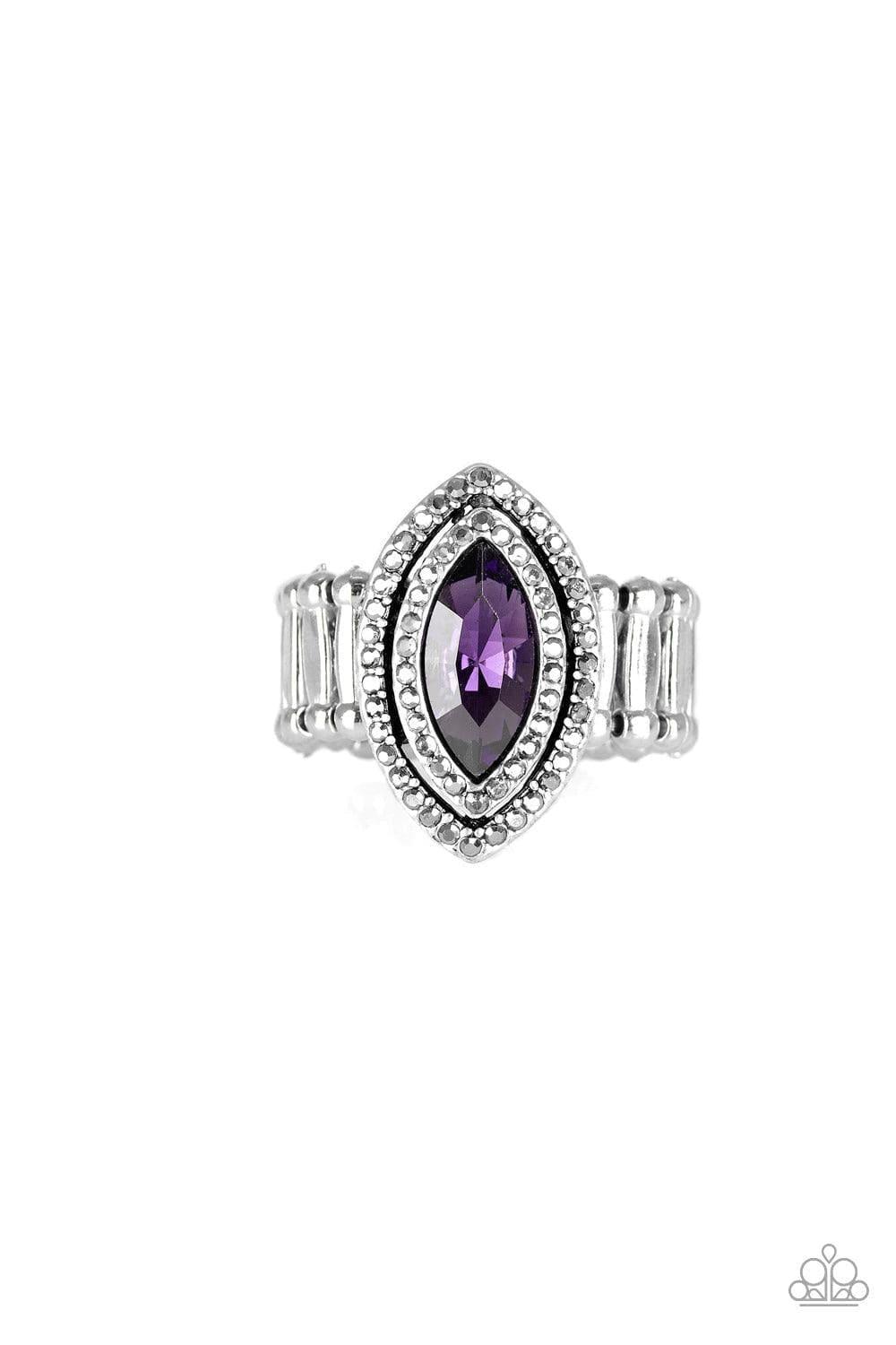 Paparazzi Accessories - Modern Millionaire - Purple Ring - Bling by JessieK