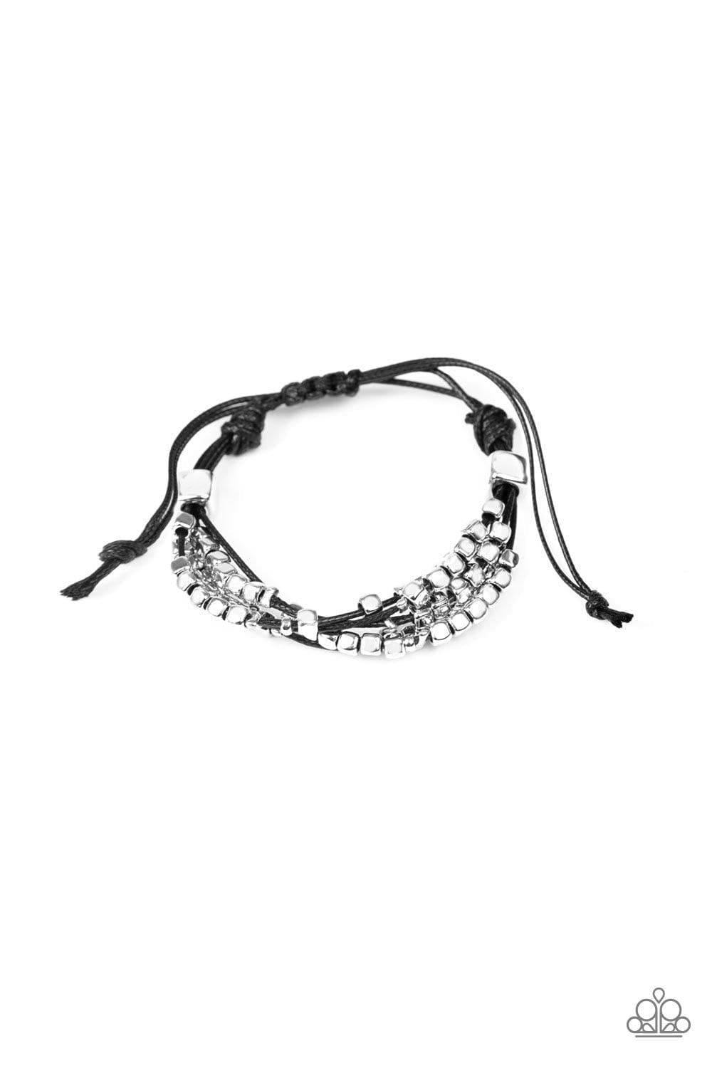 Paparazzi Accessories - Modern Minimalism - Black Bracelet - Bling by JessieK