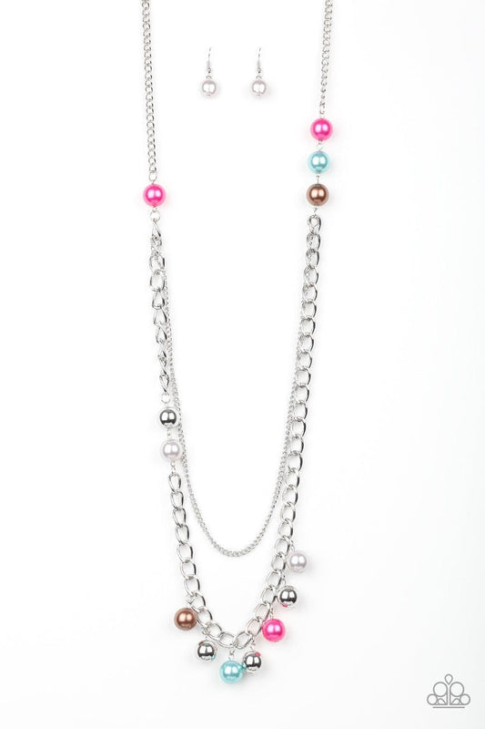 Paparazzi Accessories - Modern Musical - Multicolor Necklace - Bling by JessieK