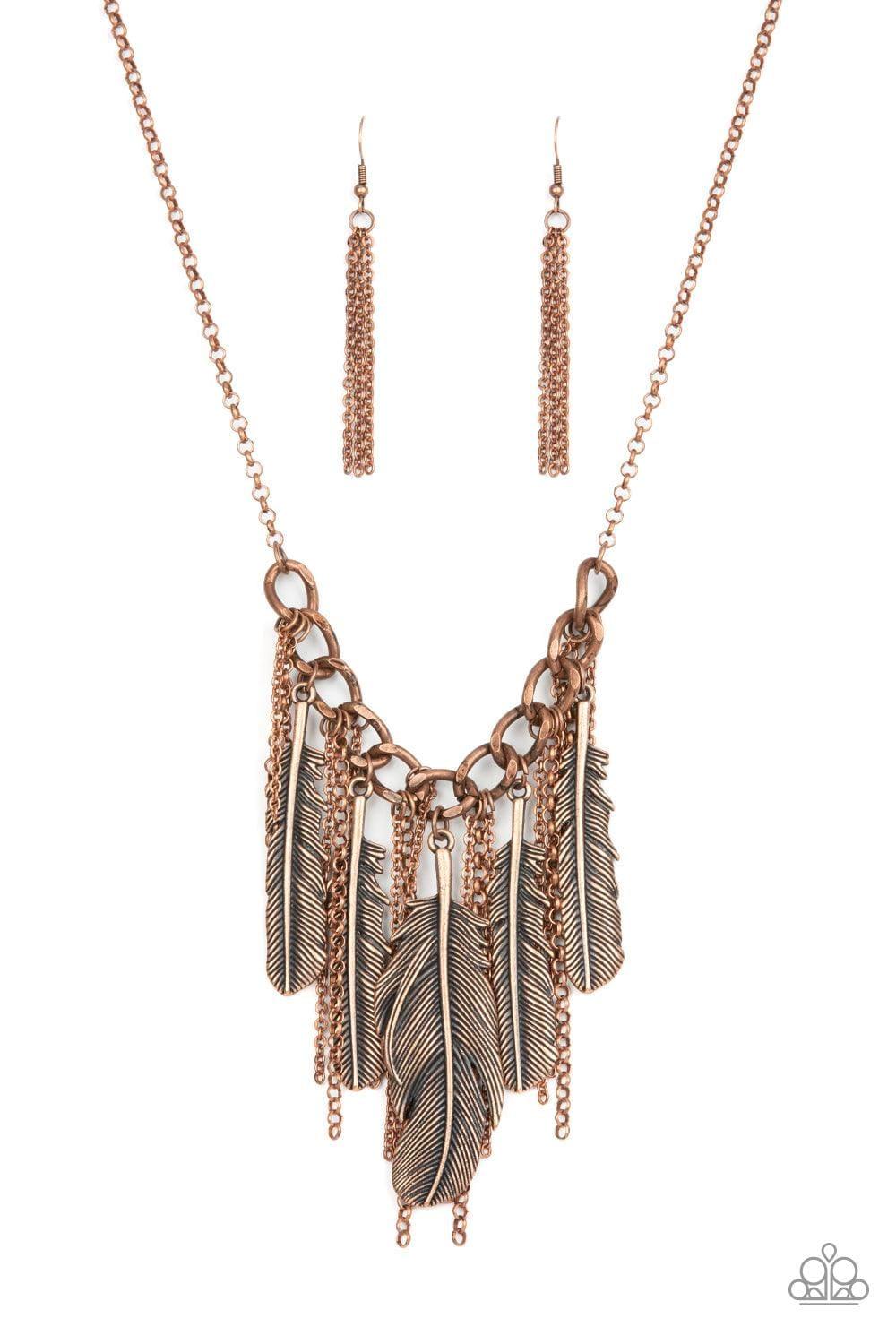 Paparazzi Accessories - Nest Friends Forever - Copper Necklace - Bling by JessieK