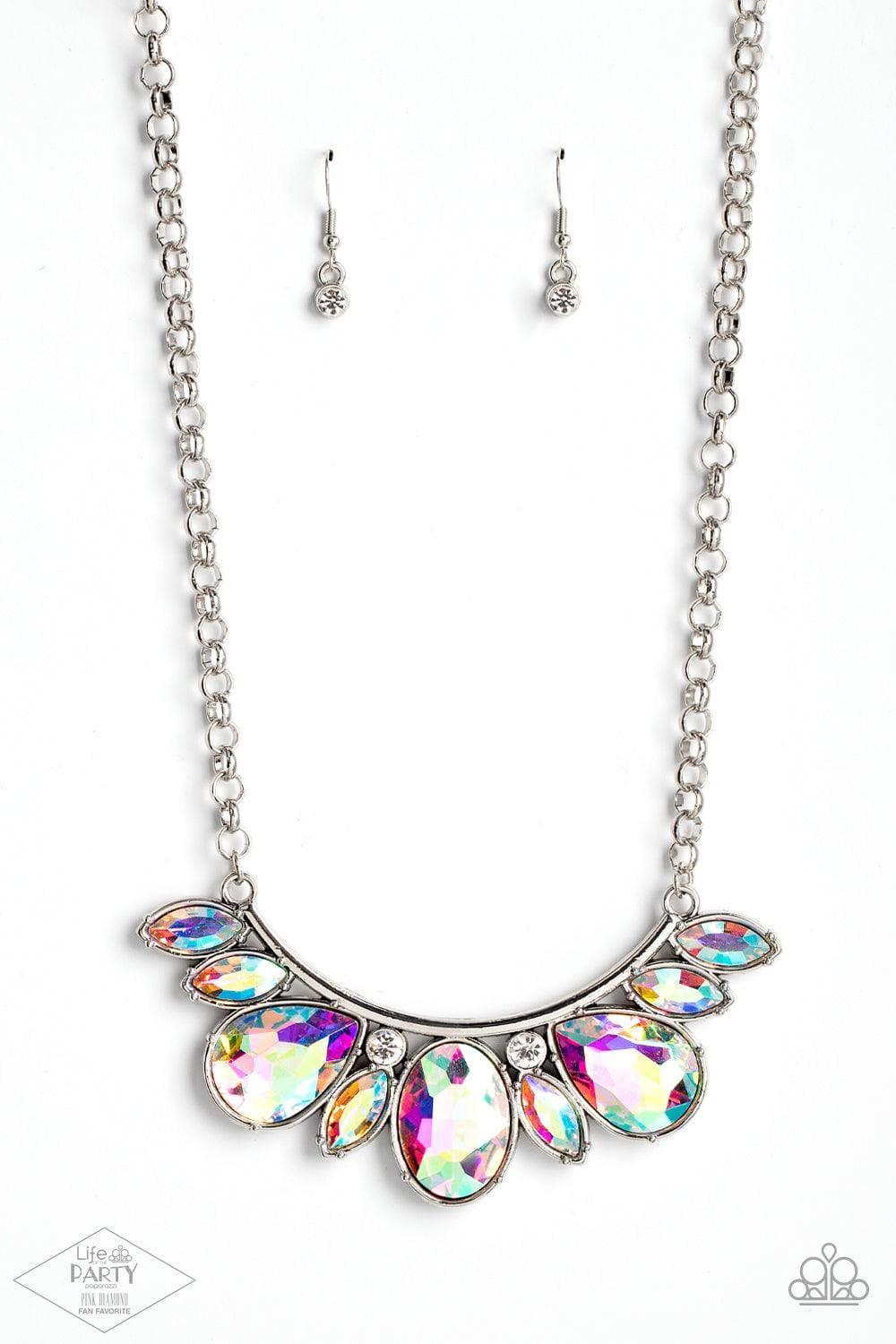 Paparazzi Accessories - Never Slay Never - Iridescent Necklace - Bling by JessieK