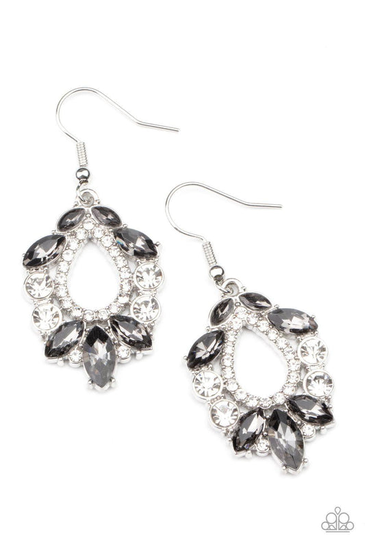 Paparazzi Accessories - New Age Noble - Silver Earrings - Bling by JessieK