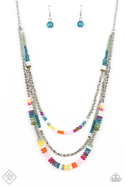 Paparazzi Accessories - Newly Neverland - Multicolor Necklace - Bling by JessieK