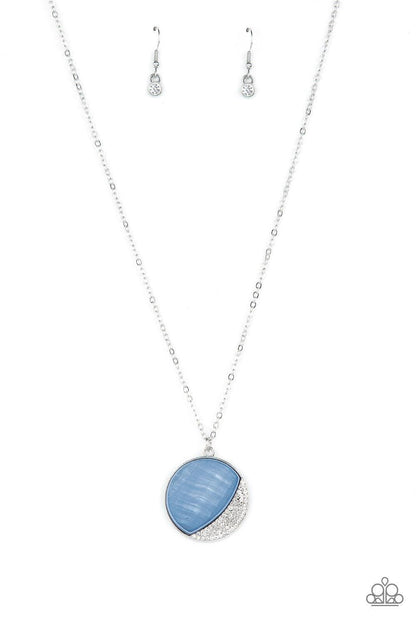 Paparazzi Accessories - Oceanic Eclipse - Blue Necklace - Bling by JessieK