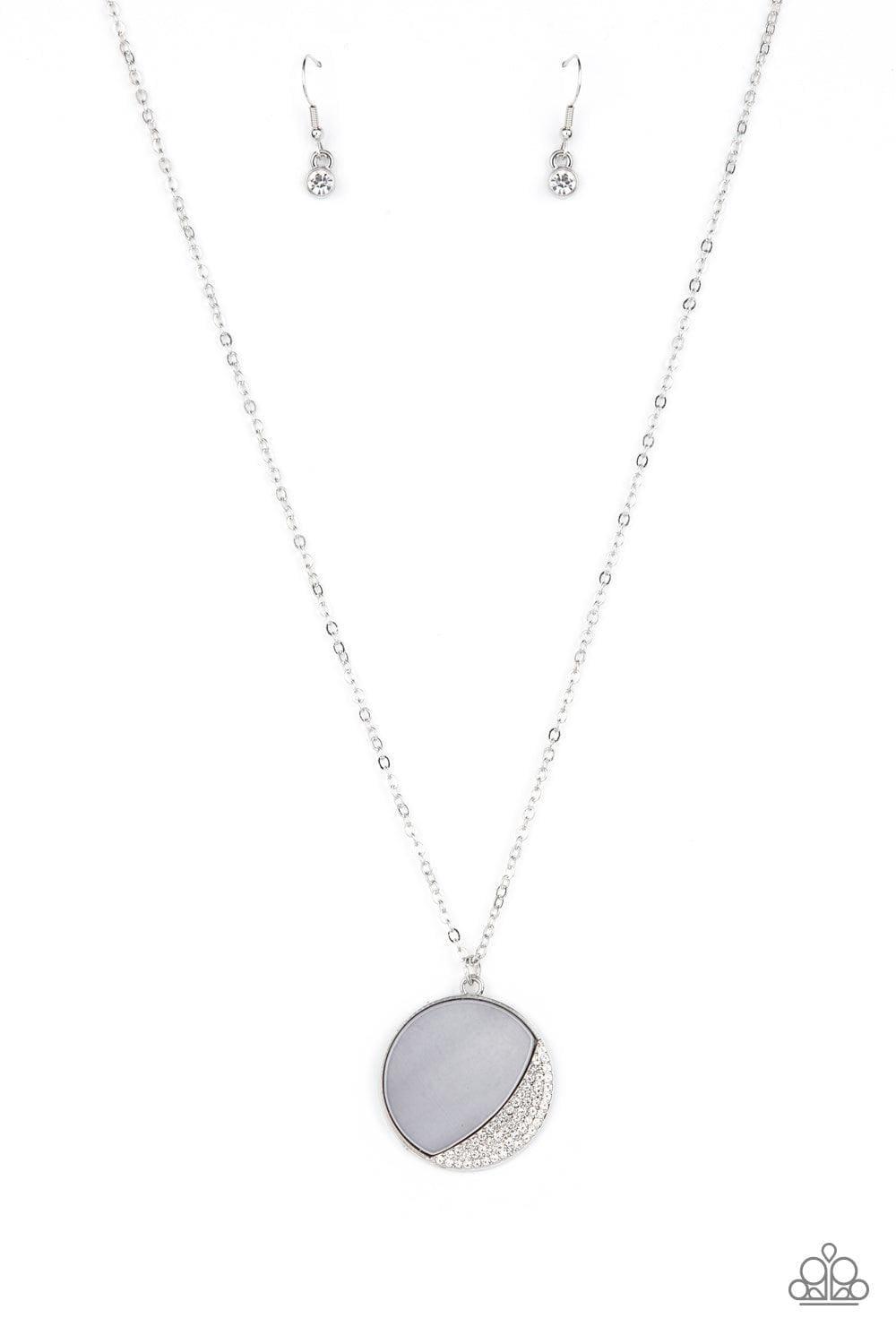 Paparazzi Accessories - Oceanic Eclipse - Silver Necklace - Bling by JessieK