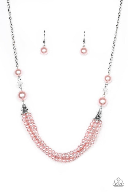 Paparazzi Accessories - One-woman Show - Pink Necklace - Bling by JessieK