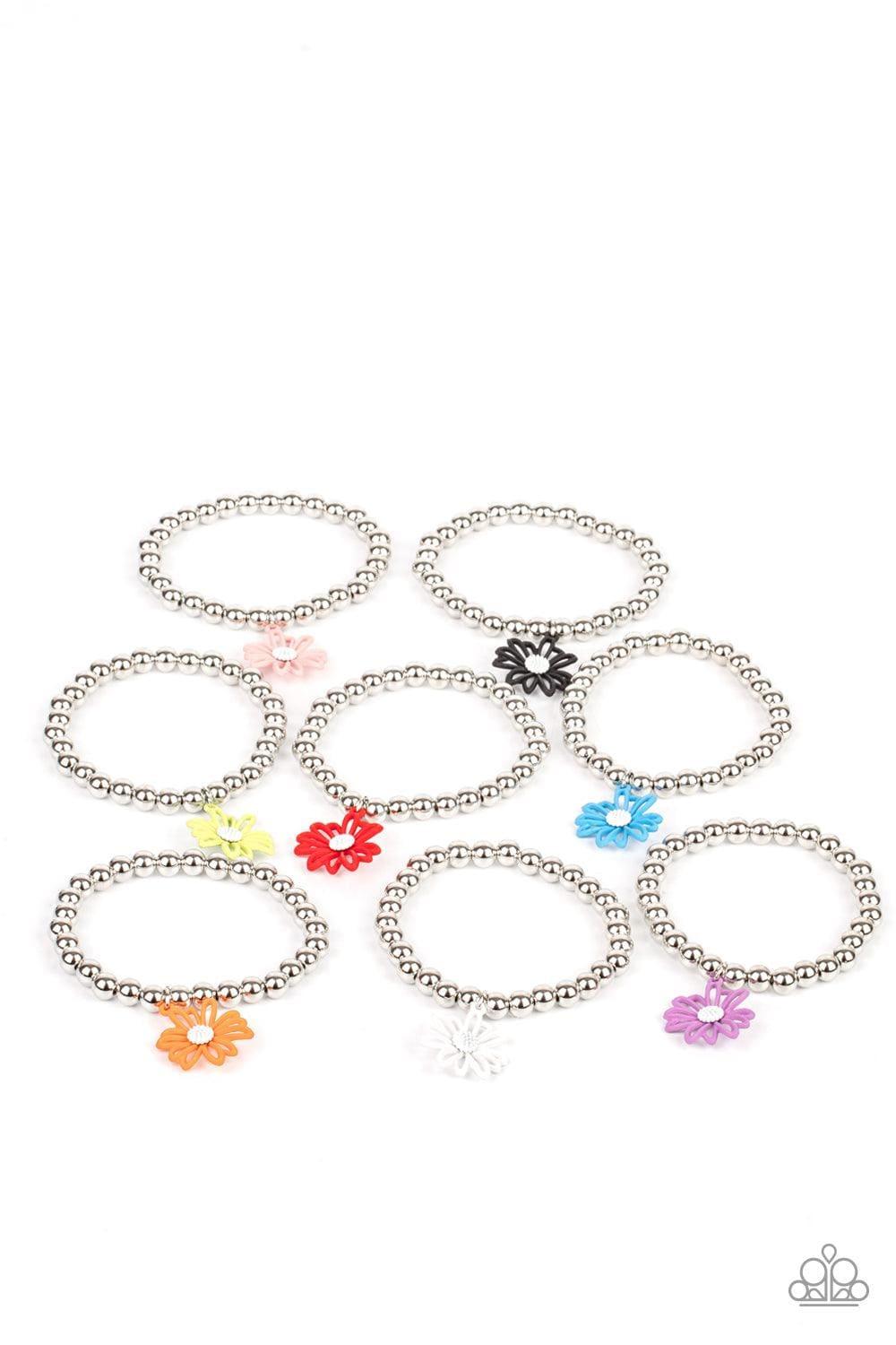 Paparazzi Accessories - Paparazzi Starlet Shimmer Jewelry - Flower Bracelets - Bling by JessieK