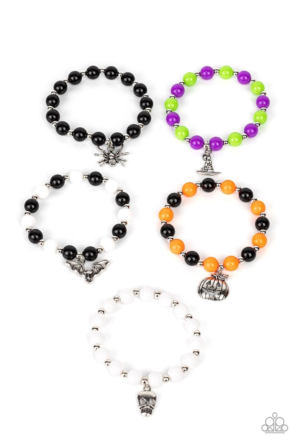 Paparazzi Accessories - Paparazzi Starlet Shimmer Jewelry - Ghoulish Charms Bracelets - Bling by JessieK
