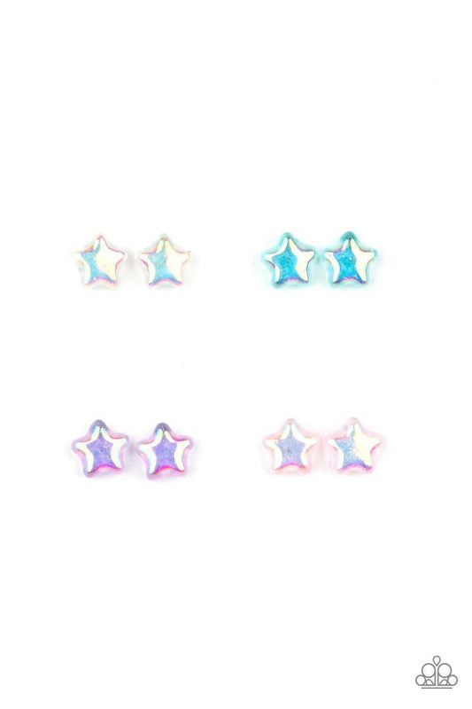 Paparazzi Accessories - Paparazzi Starlet Shimmer Jewelry - Star Earrings - Bling by JessieK