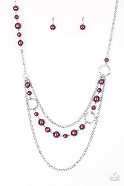 Paparazzi Accessories - Party Dress Princess - Purple Necklace - Bling by JessieK