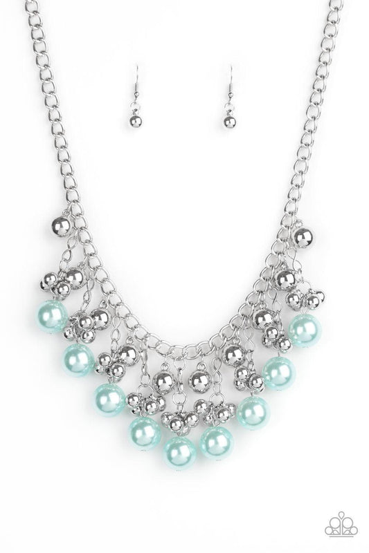 Paparazzi Accessories - Pearl Appraisal - Blue Necklace - Bling by JessieK
