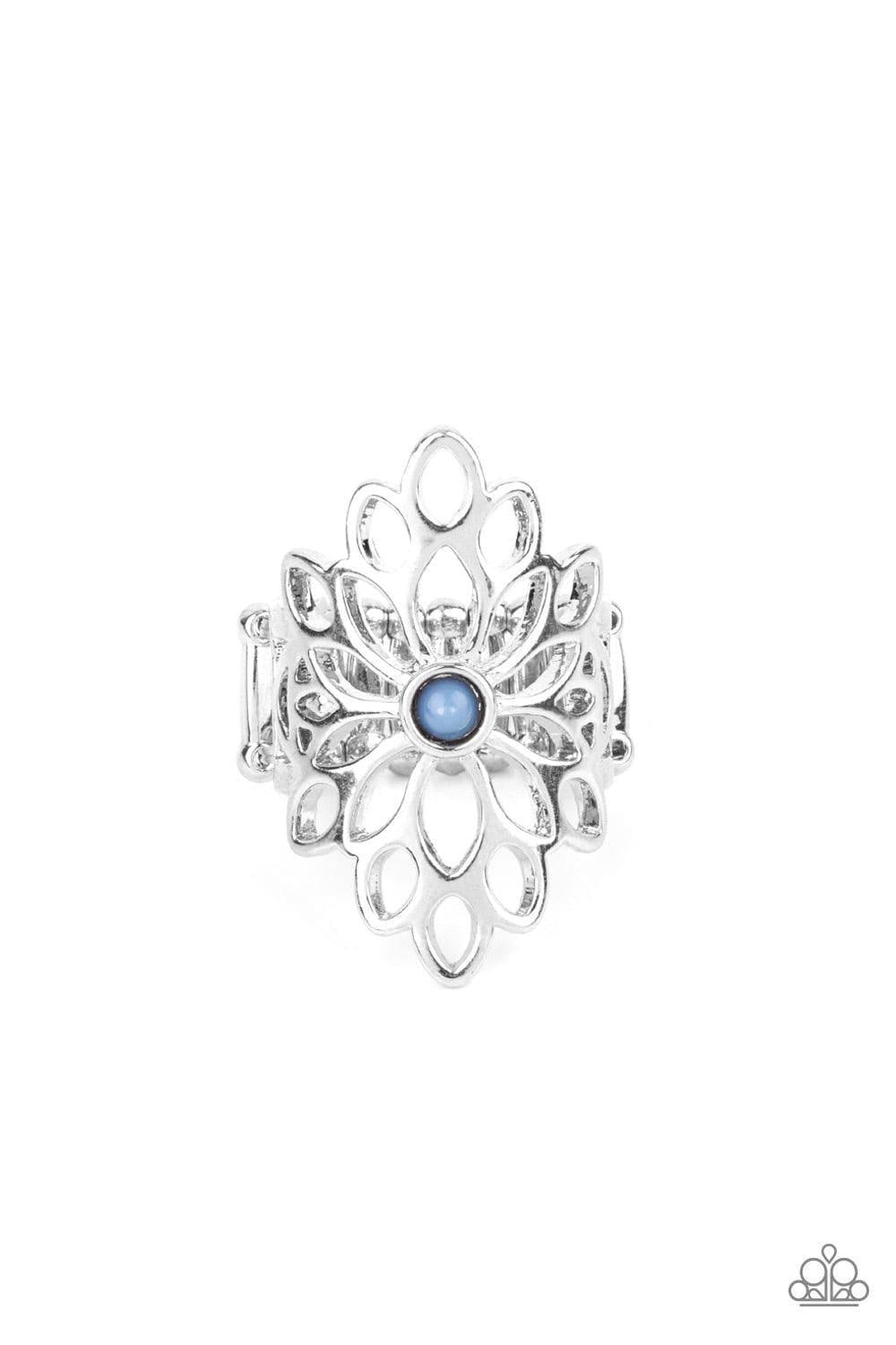 Paparazzi Accessories - Perennial Daydream - Blue Ring - Bling by JessieK