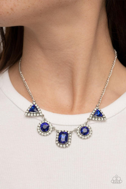 Paparazzi Accessories - Posh Party Avenue - Blue Necklace - Bling by JessieK