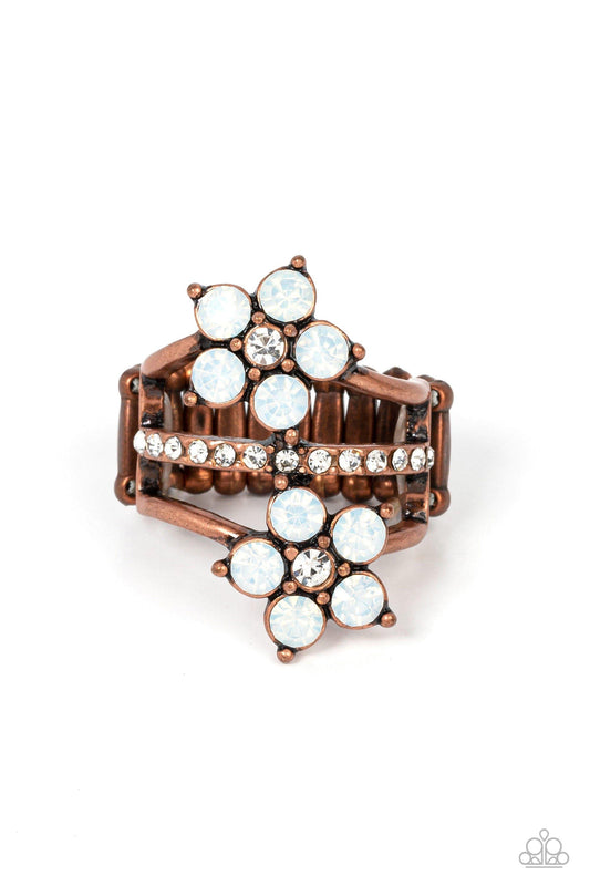 Paparazzi Accessories - Precious Petals - Copper Ring - Bling by JessieK