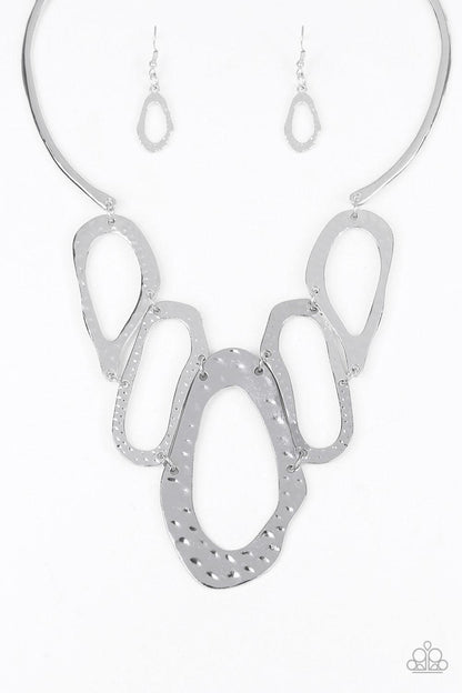 Paparazzi Accessories - Prime Prowess - Silver Necklace - Bling by JessieK