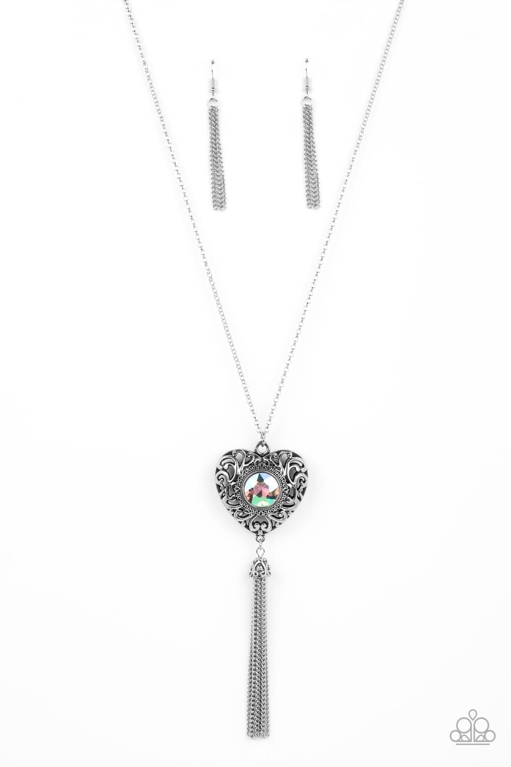 Paparazzi Accessories - Prismatic Passion - Green Necklace - Bling by JessieK