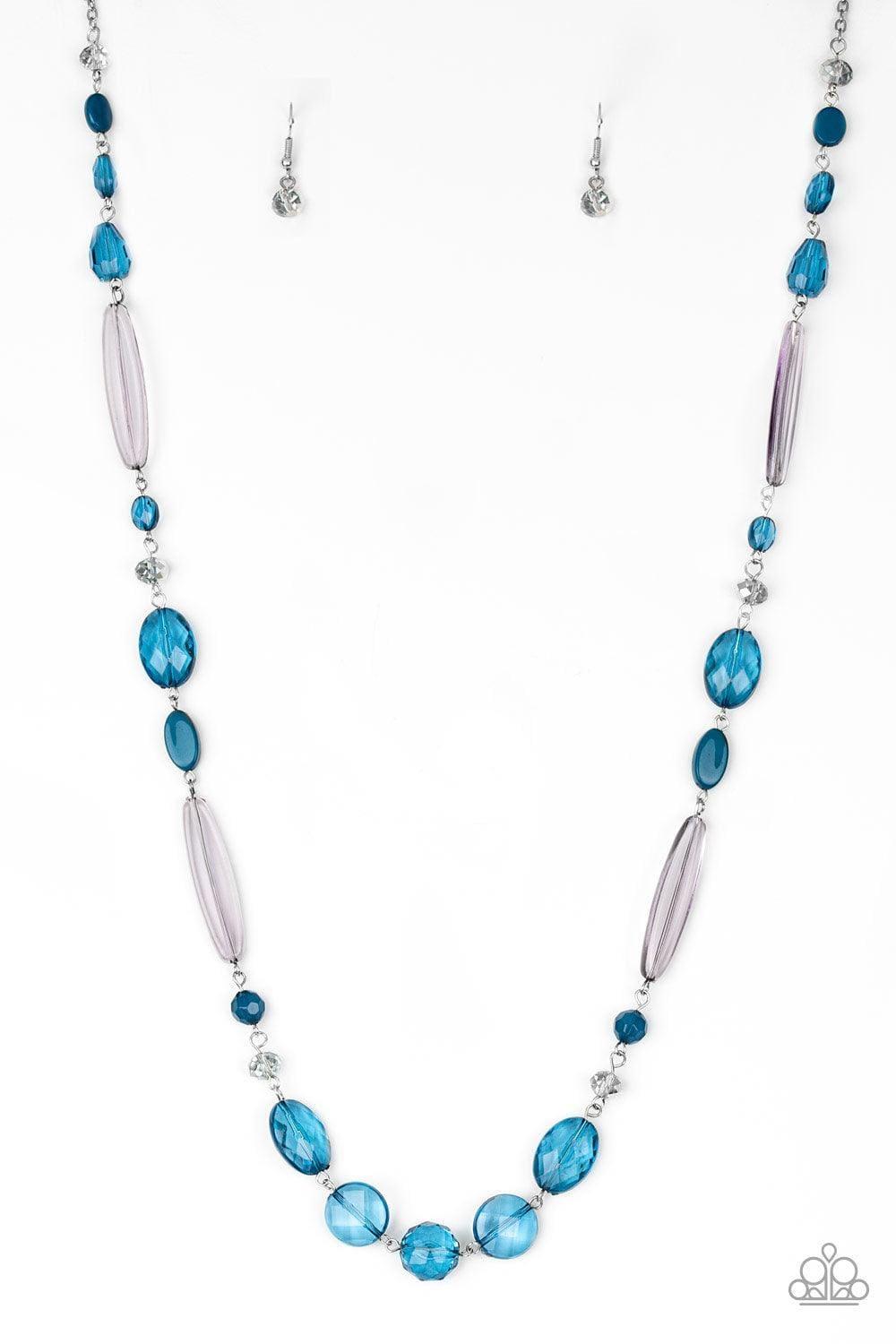 Paparazzi Accessories - Quite Quintessence - Blue Necklace - Bling by JessieK