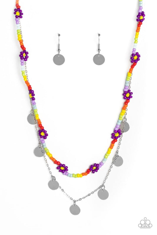 Paparazzi Accessories - Rainbow Dash - Purple Necklace - Bling by JessieK