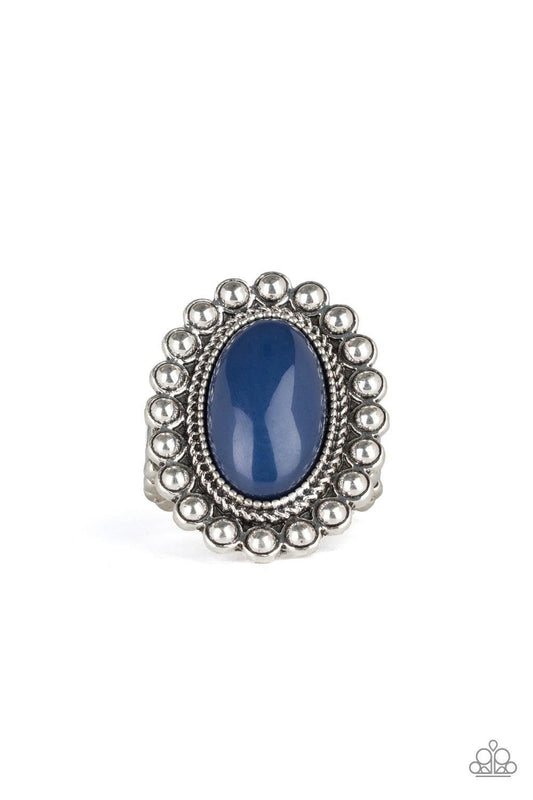 Paparazzi Accessories - Ready To Pop - Blue Ring - Bling by JessieK