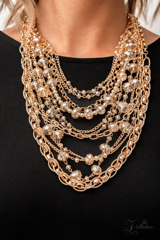 Paparazzi Accessories - Reminiscent 2023 Zi Collection Necklace - Bling by JessieK