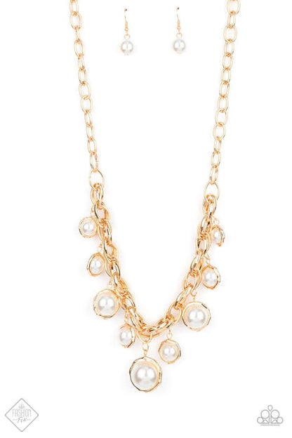 Paparazzi Accessories - Revolving Refinement - Gold Necklace - Bling by JessieK