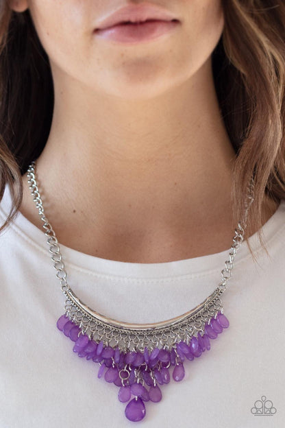 Paparazzi Accessories - Rio Rainfall - Purple Necklace - Bling by JessieK