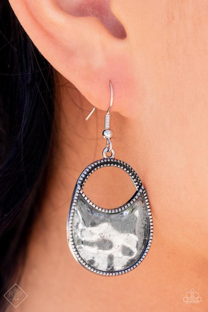 Paparazzi Accessories - Rio Rancho Relic - Silver Earrings - Bling by JessieK