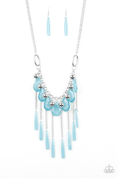 Paparazzi Accessories - Roaring Riviera - Blue Necklace - Bling by JessieK