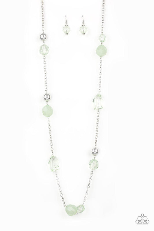 Paparazzi Accessories - Royal Roller - Green Necklace - Bling by JessieK