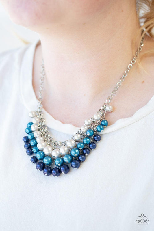 Paparazzi Accessories - Run For The Heels! - Blue Necklace - Bling by JessieK