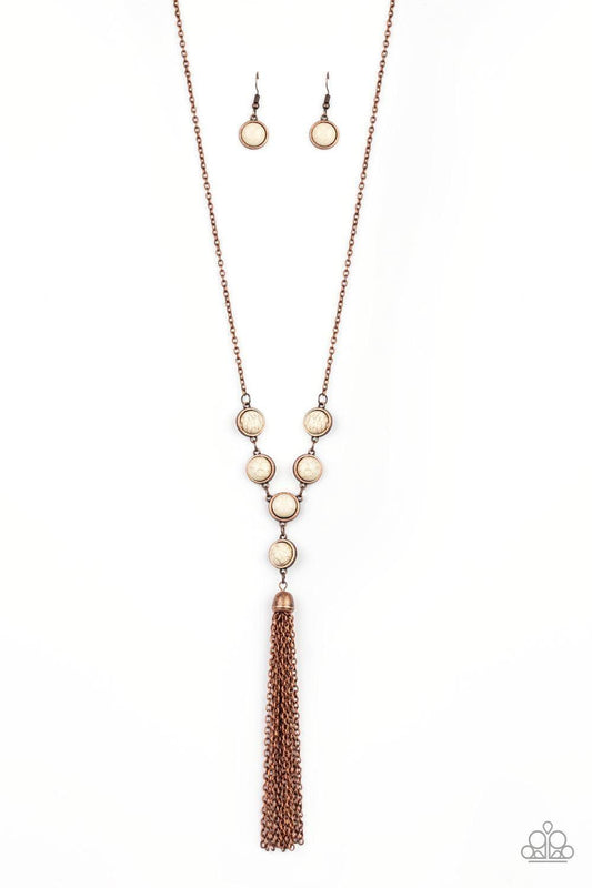 Paparazzi Accessories - Rural Heiress - Copper Necklace - Bling by JessieK