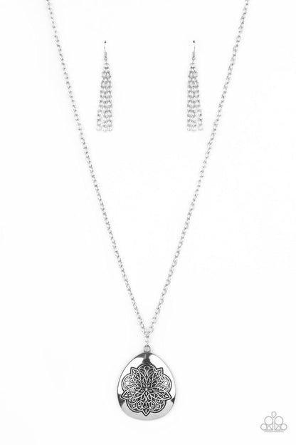 Paparazzi Accessories - Rustic Renaissance - Silver Necklace - Bling by JessieK