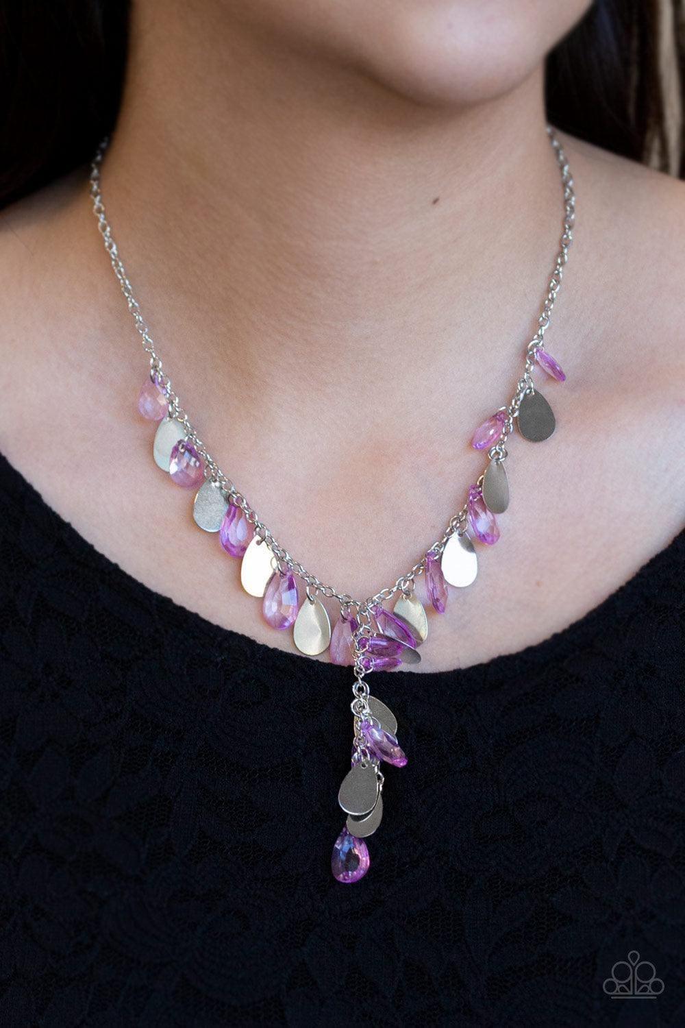 Paparazzi Accessories - Sailboat Sunsets - Purple Necklace - Bling by JessieK