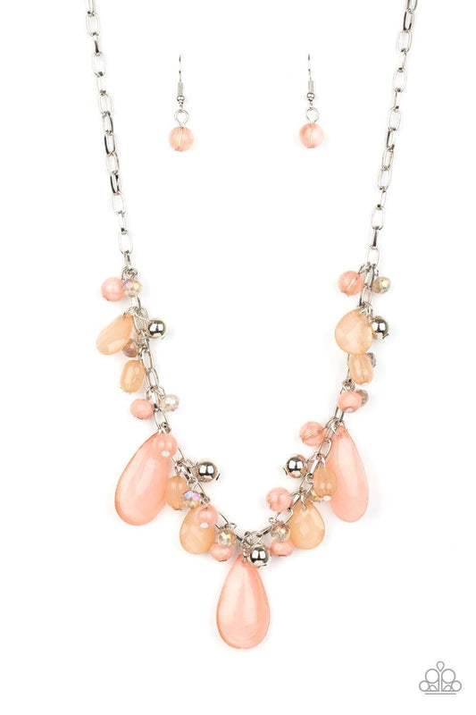Paparazzi Accessories - Seaside Solstice - Pink Necklace - Bling by JessieK
