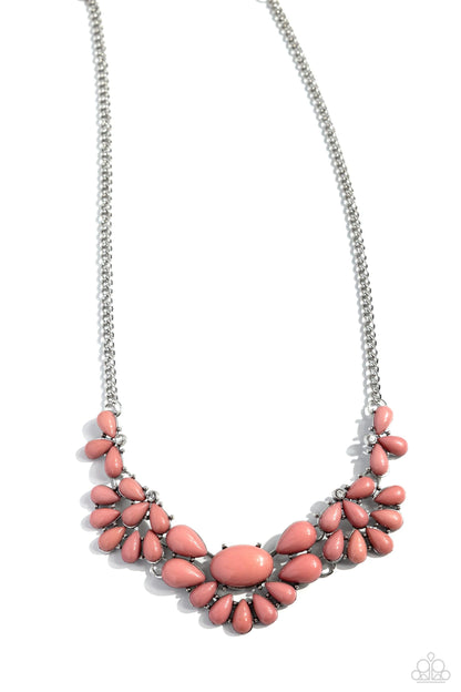 Paparazzi Accessories - Secret Gardenista - Pink Necklace - Bling by JessieK