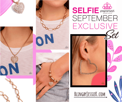 Paparazzi Accessories - Selfie September Exclusive Set - Bling by JessieK