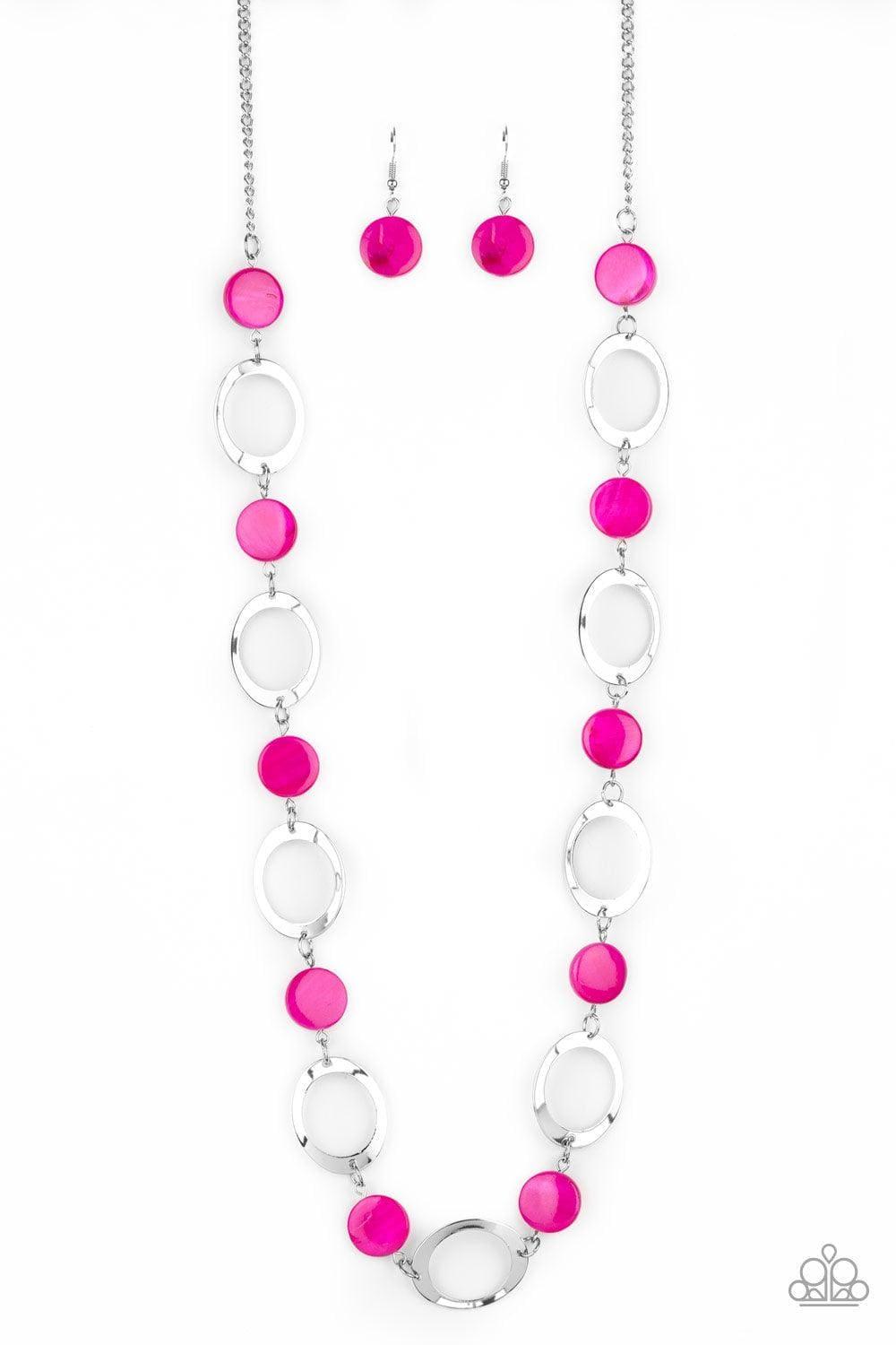 Paparazzi Accessories - Shell Your Soul - Pink Necklace - Bling by JessieK