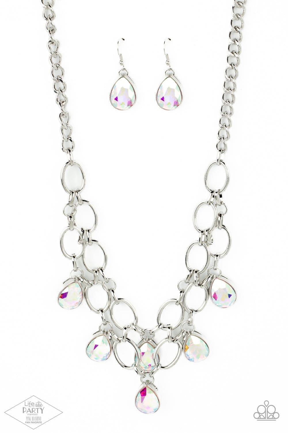 Paparazzi Accessories - Show-stopping Shimmer - Multicolor Necklace - Bling by JessieK