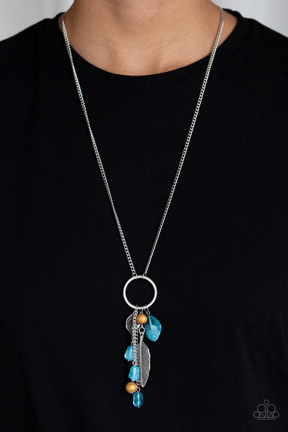 Paparazzi Accessories - Sky High Style - Blue Necklace - Bling by JessieK
