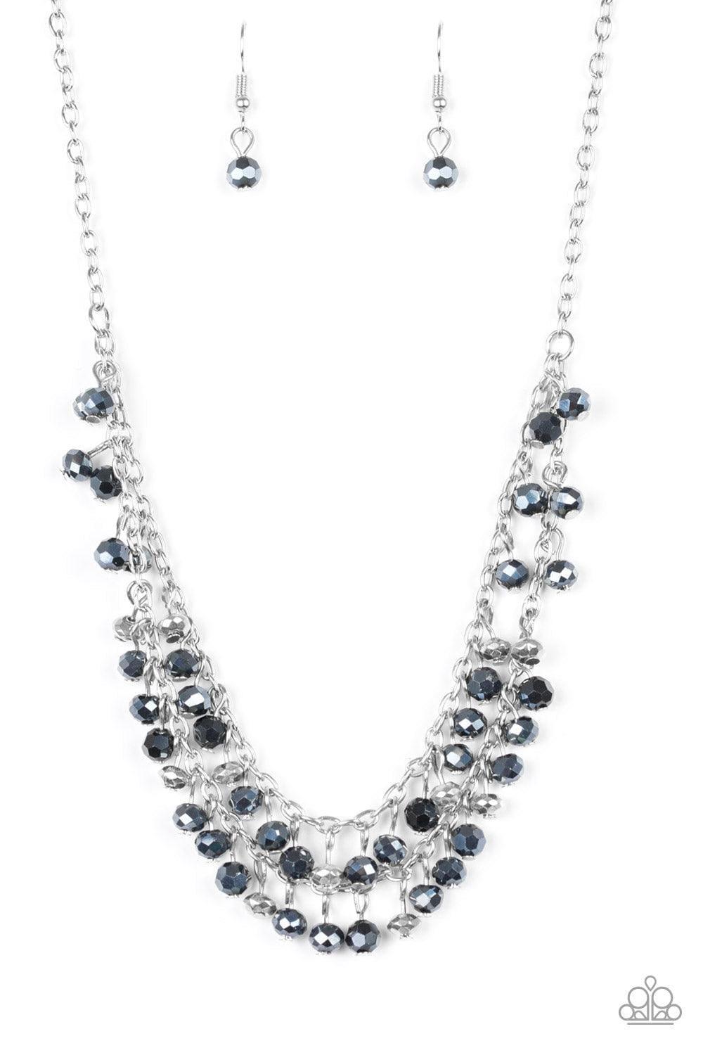 Paparazzi Accessories - So In Season - Blue Necklace - Bling by JessieK
