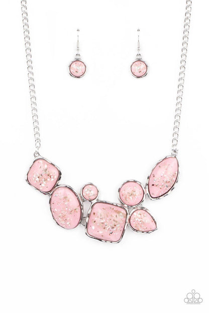 Paparazzi Accessories - So Jelly - Pink Necklace - Bling by JessieK