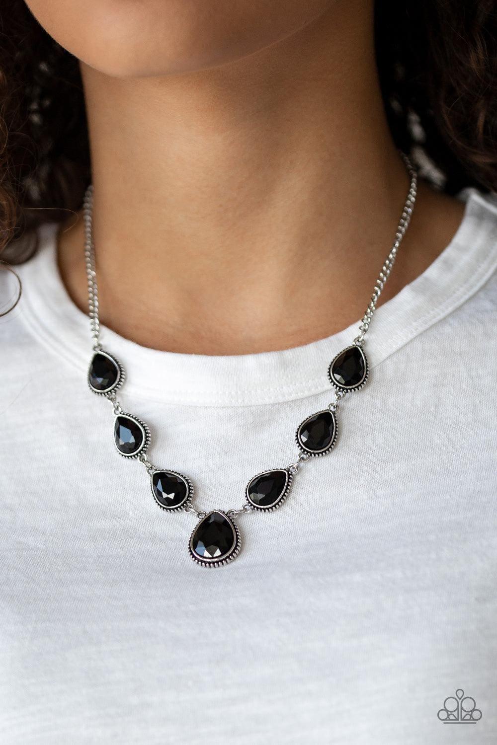 Paparazzi Accessories - Socialite Social - Black Necklace - Bling by JessieK