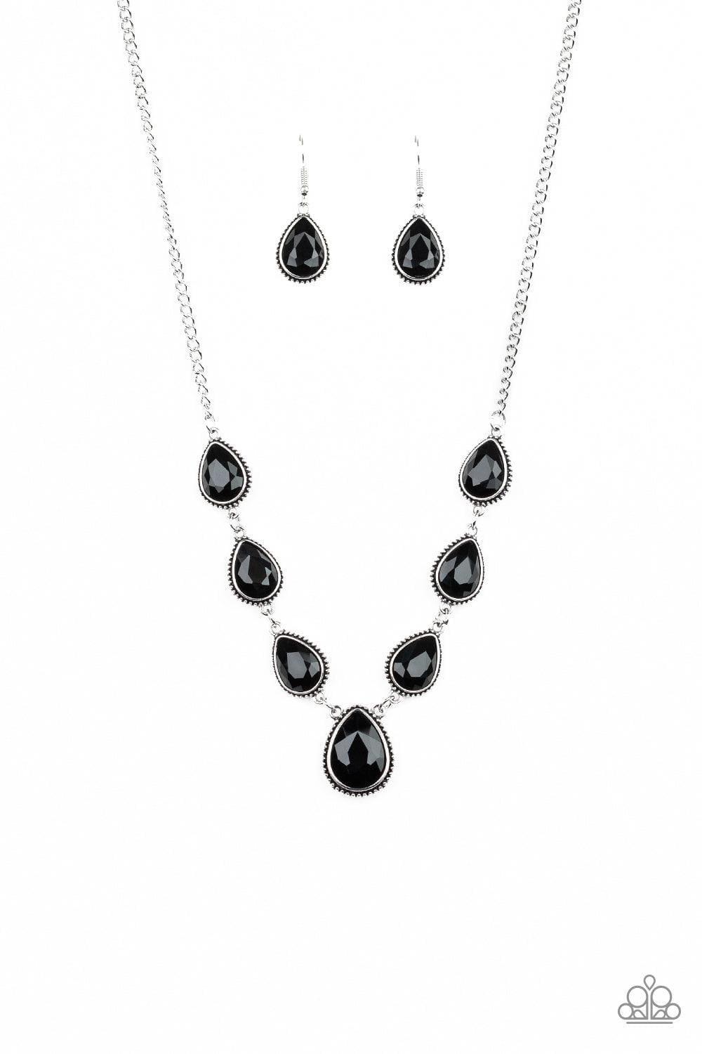 Paparazzi Accessories - Socialite Social - Black Necklace - Bling by JessieK