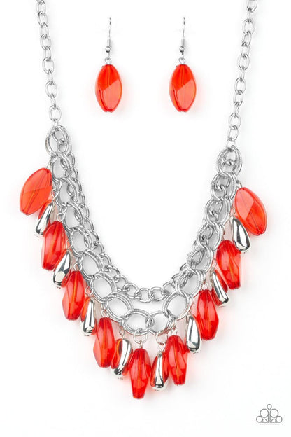 Paparazzi Accessories - Spring Daydream - Red Necklace - Bling by JessieK