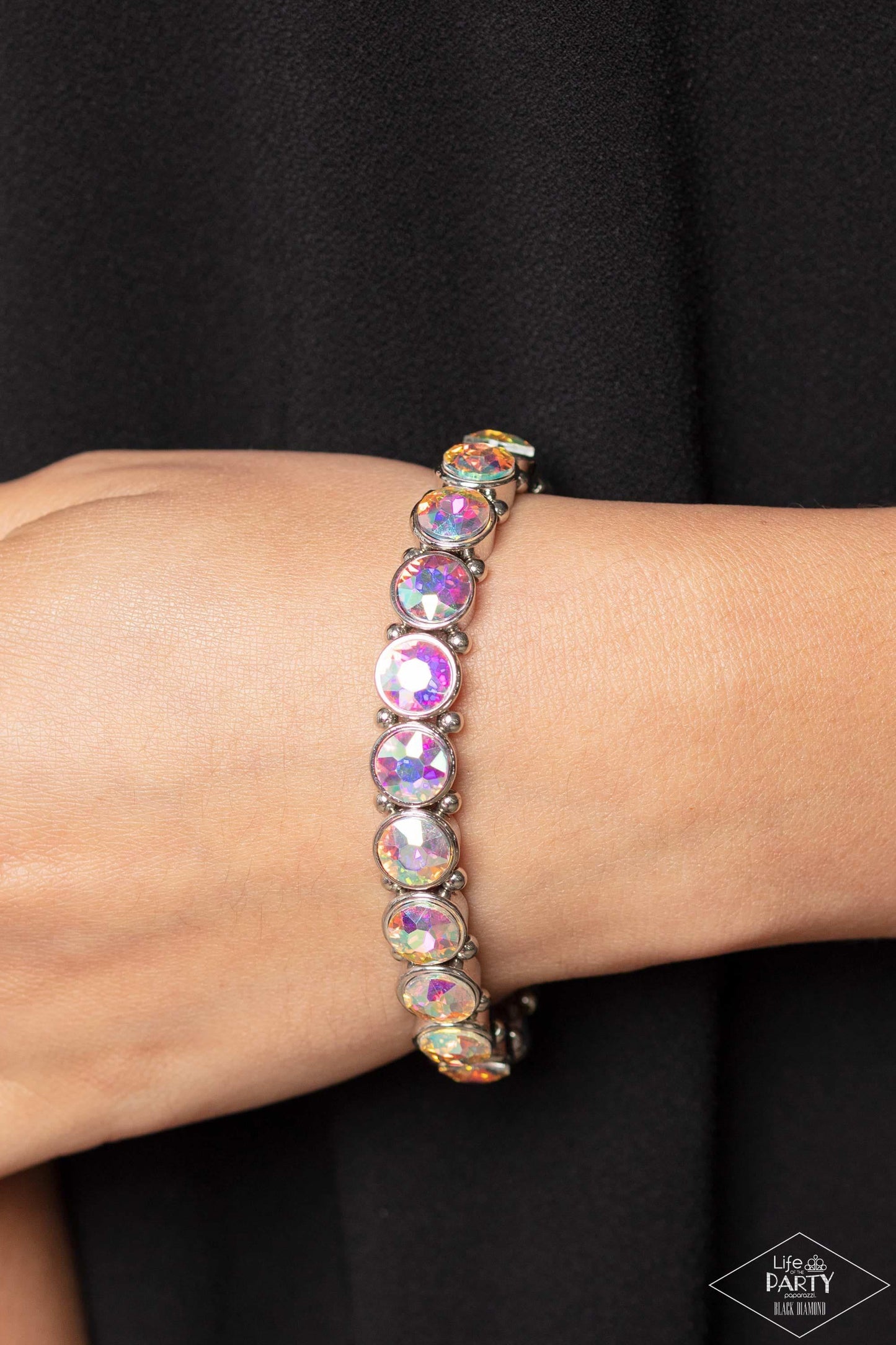 Paparazzi Accessories - Sugar-coated Sparkle - Multicolor Bracelet - Bling by JessieK