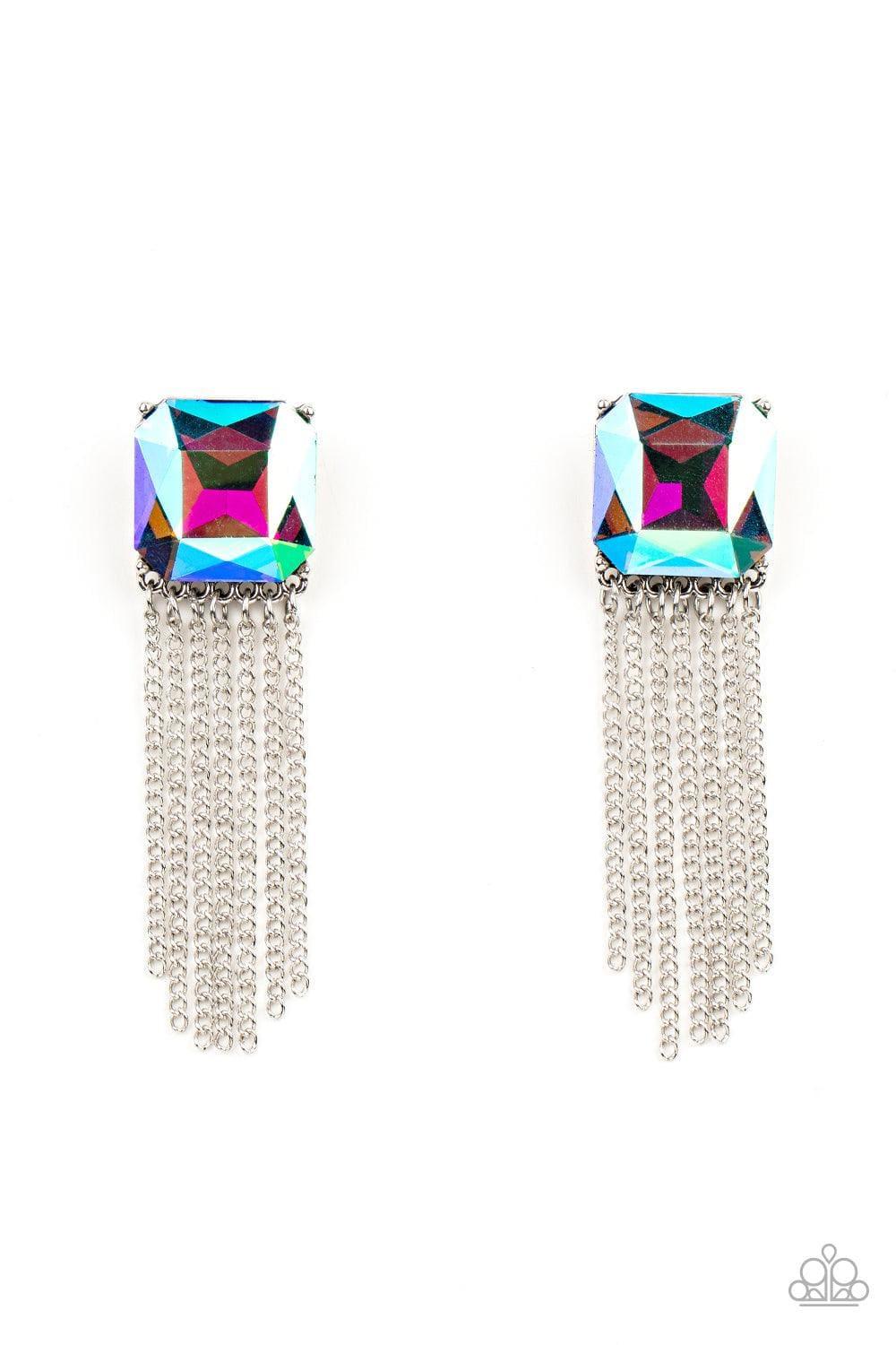 Paparazzi Accessories - Supernova Novelty - Multicolor Earrings - Bling by JessieK