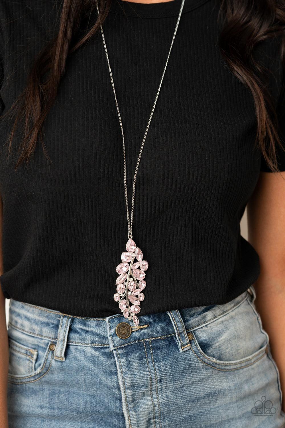 Paparazzi Accessories - Take a Final Bough - Pink Necklace - Bling by JessieK