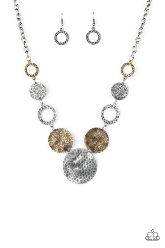 Paparazzi Accessories - Terra Adventure - Silver Necklace - Bling by JessieK
