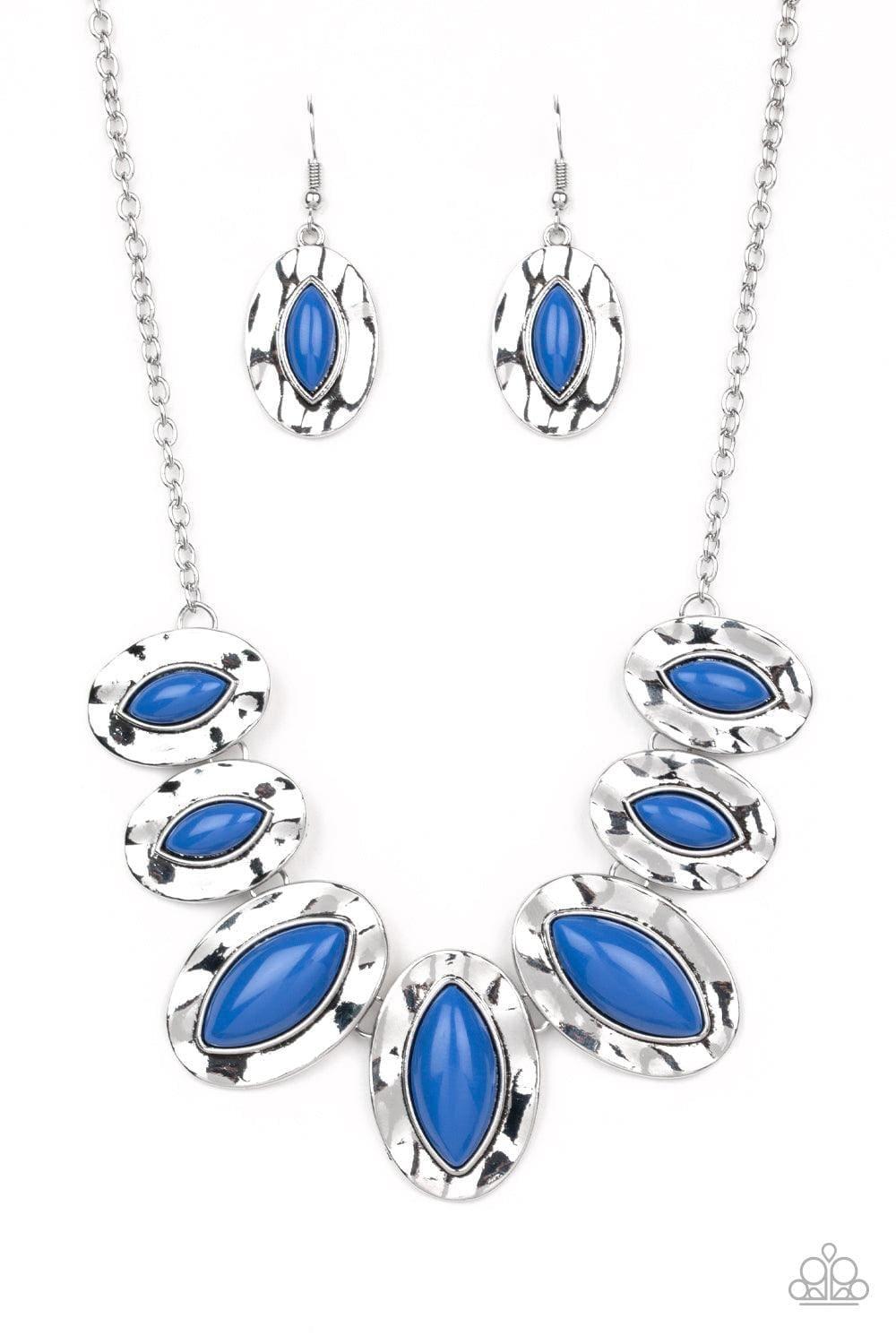 Paparazzi Accessories - Terra Color - Blue Necklace - Bling by JessieK