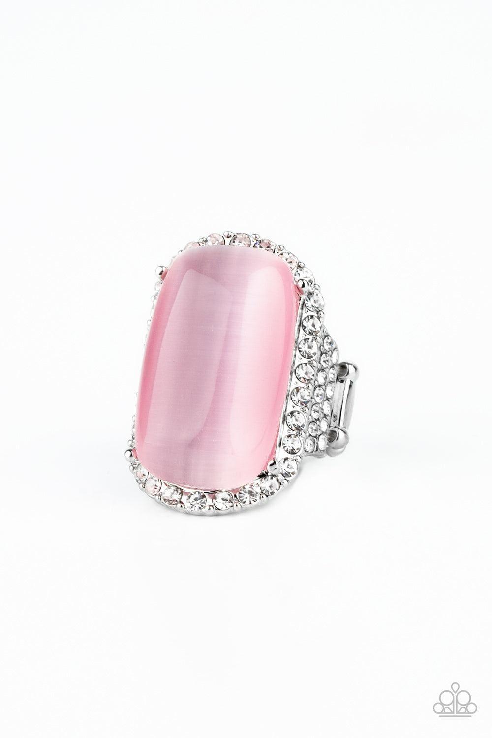 Paparazzi Accessories - Thank Your Luxe-y Stars - Pink Ring - Bling by JessieK